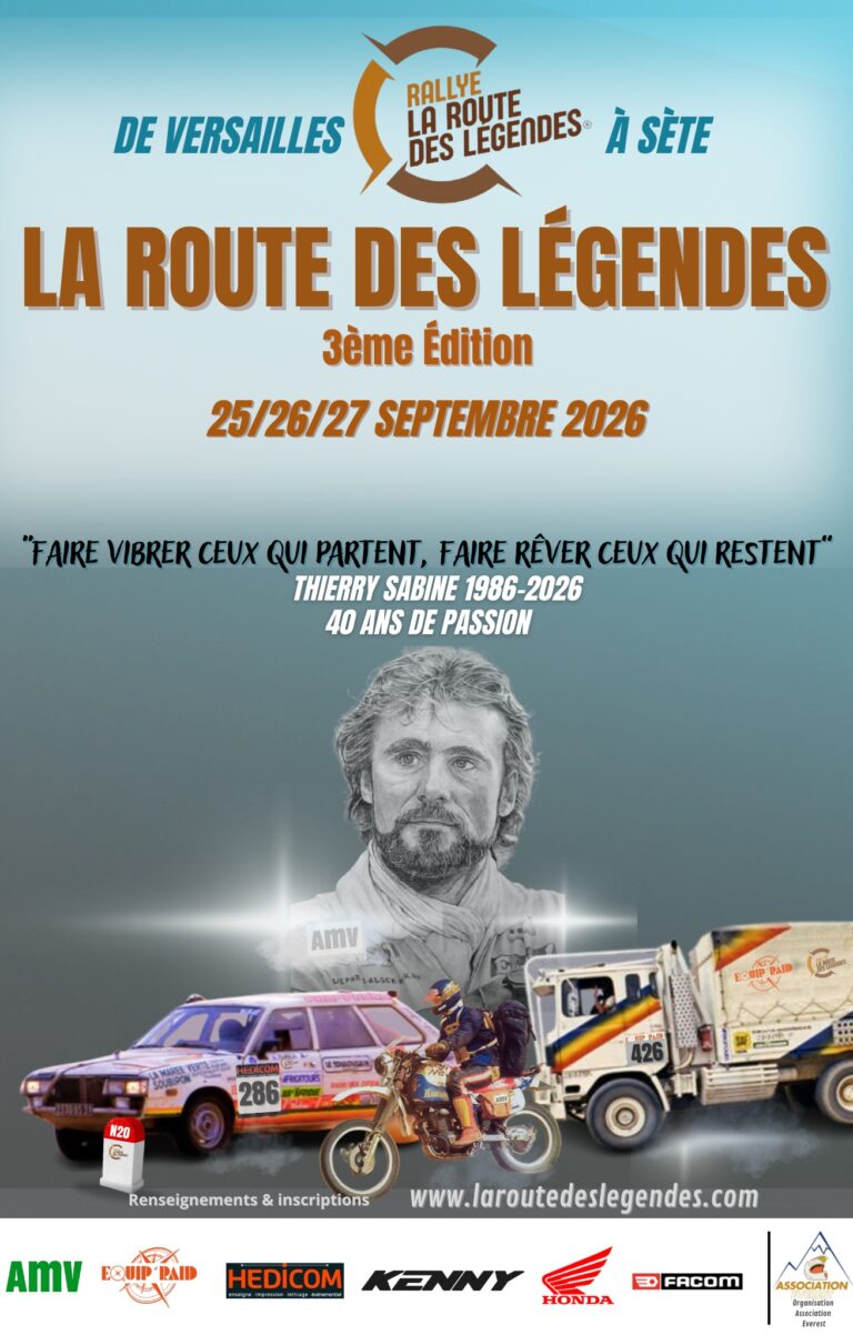 Déroulement de la prochaine édition de La Route des Légendes